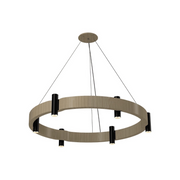 Accord 1497 Flow 12-lt 24" LED Pendant - Sand