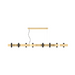 Accord 1502 Flow 16-lt 71" LED Pendant - Sand