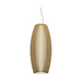 Accord 1139 Stecche di Legno 1-lt 12" LED Pendant - Sand