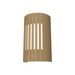 Accord 420 Slatted 2-lt 12" Tall LED Wall Light, E26 Base - Sand