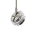 Visual Comfort 700MPBRM 3" 9.2W LED Brim Head with Monopoint Canopy, 14" Stem