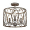 Generation SF346 Patrice 3-lt 14" Semi-Flush Mount