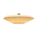 Bover Siam 120 47" Semi-Flush Ceiling Light-Cream Translucent Ribbon