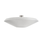 Bover Siam 120 47" Semi-Flush Ceiling Light-White Translucent Ribbon