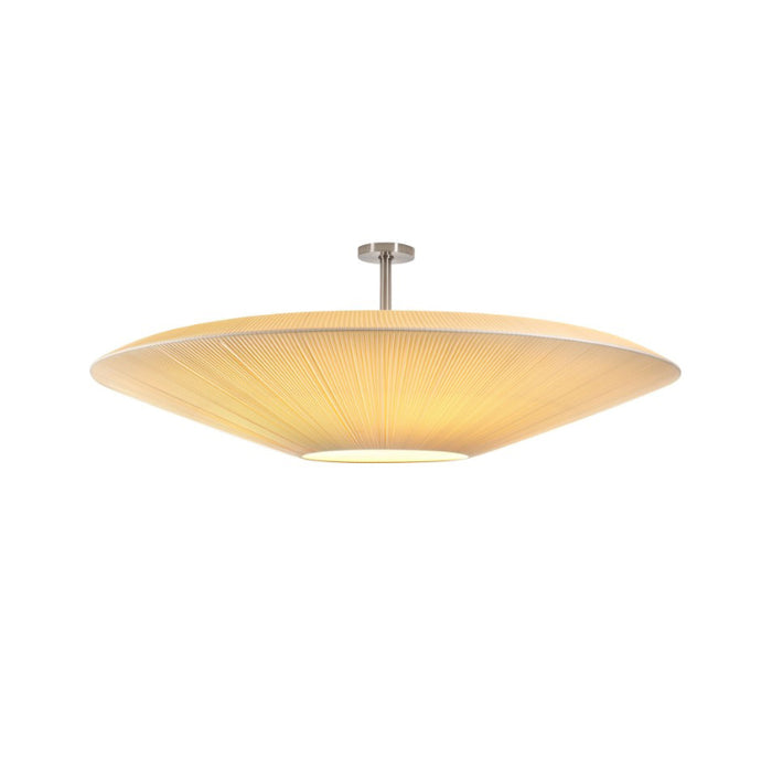 Bover Siam 200 8-lt 79" Semi-Flushmount, Big Structure-Cream