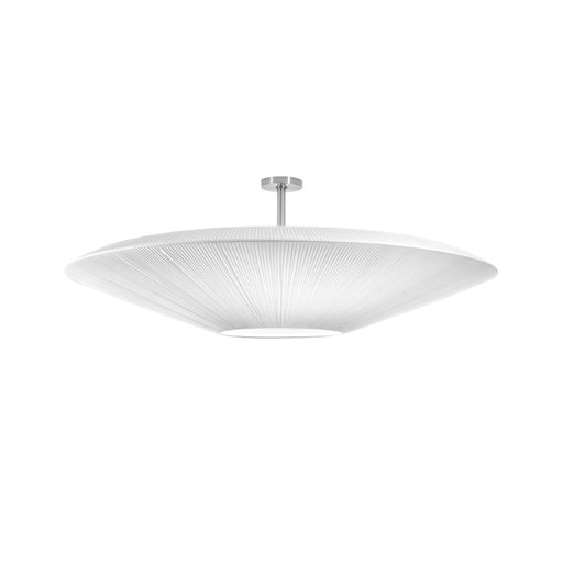 Bover Siam 200 8-lt 79" Semi-Flushmount, Big Structure-White