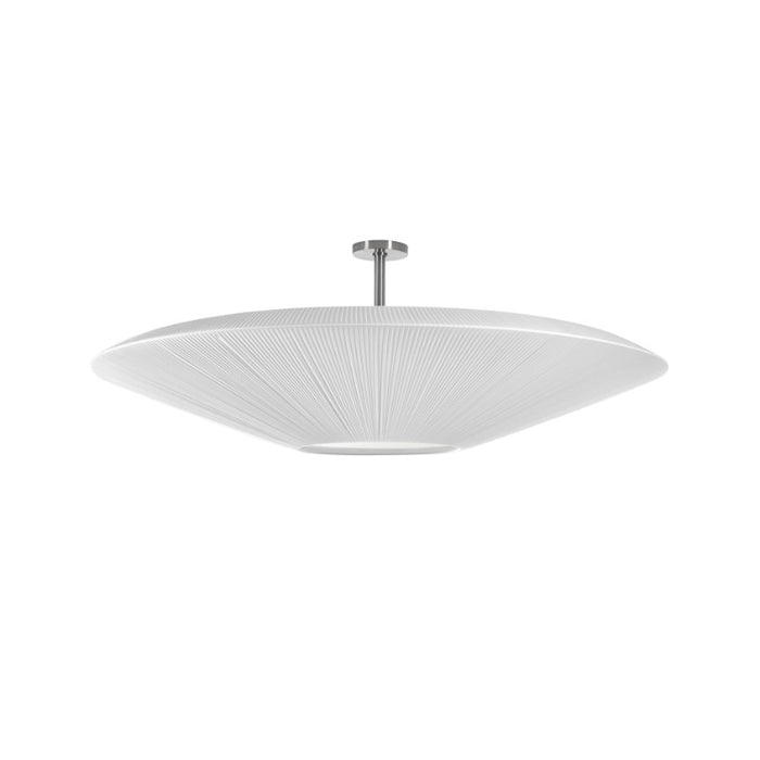 Bover Siam 200 8-lt 79" Semi-Flushmount, Big Structure-White