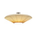 Bover Siam 80 Semi-Flush mount Ceiling Lamp-Cream Translucent Ribbon