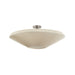 Bover Siam 80 Semi-Flush mount Ceiling Lamp-Cream Translucent Ribbon