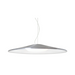 Besa 1KX-SWAN Swan 1-lt 25" LED Pendant, Cable Fixture - Silver/Satin Nickel