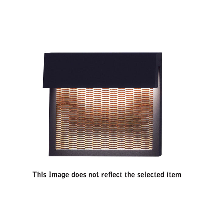 Bover Sisal A/01 1-lt 13" LED Outdoor Wall Sconce with Fiber-Light Beige Fiber