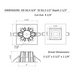 Lotus JXL-COB04-S15W 4" 15W LED Square Economy Recessed Downlight, 5CCT Selectable