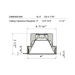 Lotus LD4R-HO-IT 4" 18W LED Round Deep Regressed Plenum Rated Trimless Downlight, 5CCT Selectable, 120V