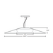 Besa 1TT-SWAN Swan 1-lt 25" LED Pendant, Stem Fixture