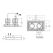 Eurofase TGO2TL Tango 2 Light 30W Square LED Gimbal Trimless, Frosted Lens