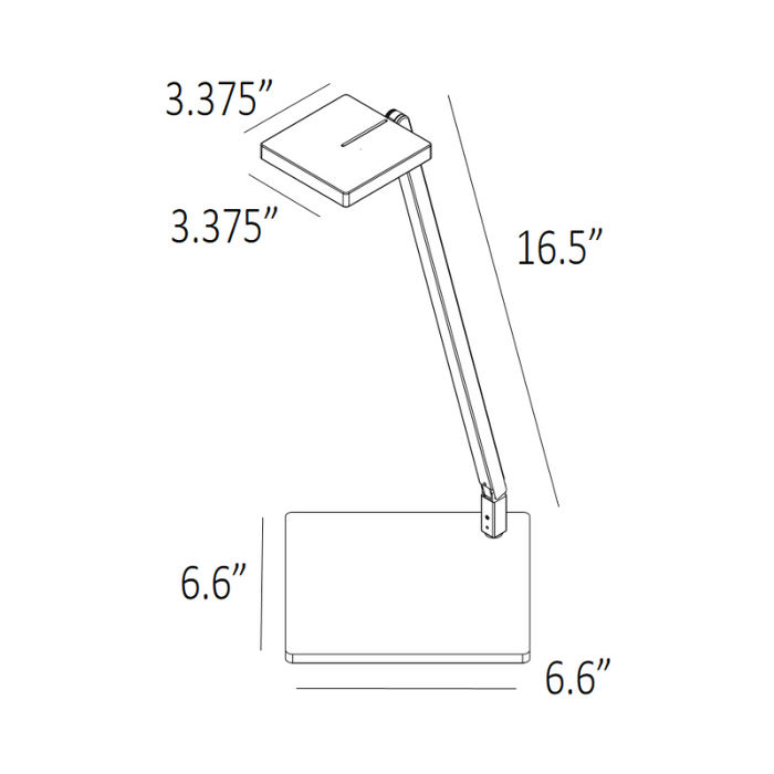 Koncept FCD-1 Focaccia Solo LED Desk Lamp