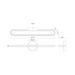 Kuzco VL63724-UNV Marlon 1-lt 23" LED Vanity Light