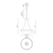 Alora Mood PD464014 Marcel 1-lt 10" Pendant