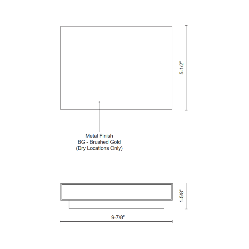 Kuzco AT67010 Mica 1-lt 10" Wall Sconce