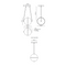 Kuzco PD76708 Aries 1-lt 9" LED Pendant