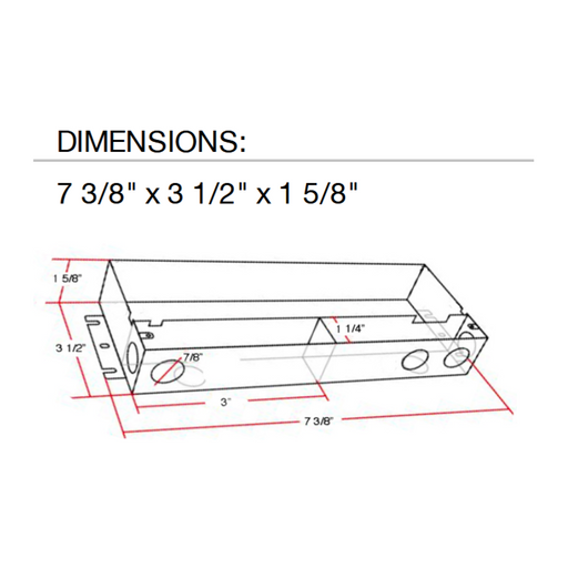 Lotus SMT-024 60W 24V Constant Voltage Driver, 5-in-1 Dimmable