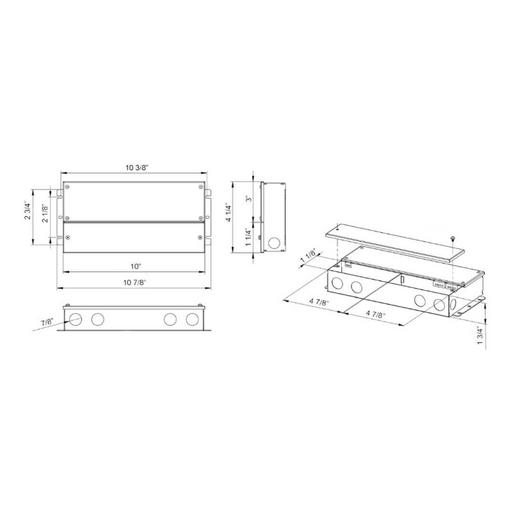 Lotus KVG-C24192 192W 24V Constant Voltage Driver, 5-in-1 Dimmable