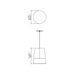 Accord 264 Conical 1-lt 11" LED Pendant, E26 Base