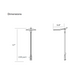 Koncept SPY-W Splitty LED Desk Lamp, Wall Mount