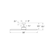 Hinkley 900956F Indy 56" Outdoor Ceiling Fan