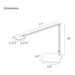 Koncept FCD-2 Focaccia LED Desk Lamp
