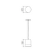 Accord 1100 Conical 1-lt 6" LED Pendant, E26 Base