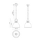 Alora Mood PD411311 Waldo 1-lt 11" Pendant