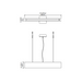 Accord 1315 Clean 1-lt 72" LED Pendant