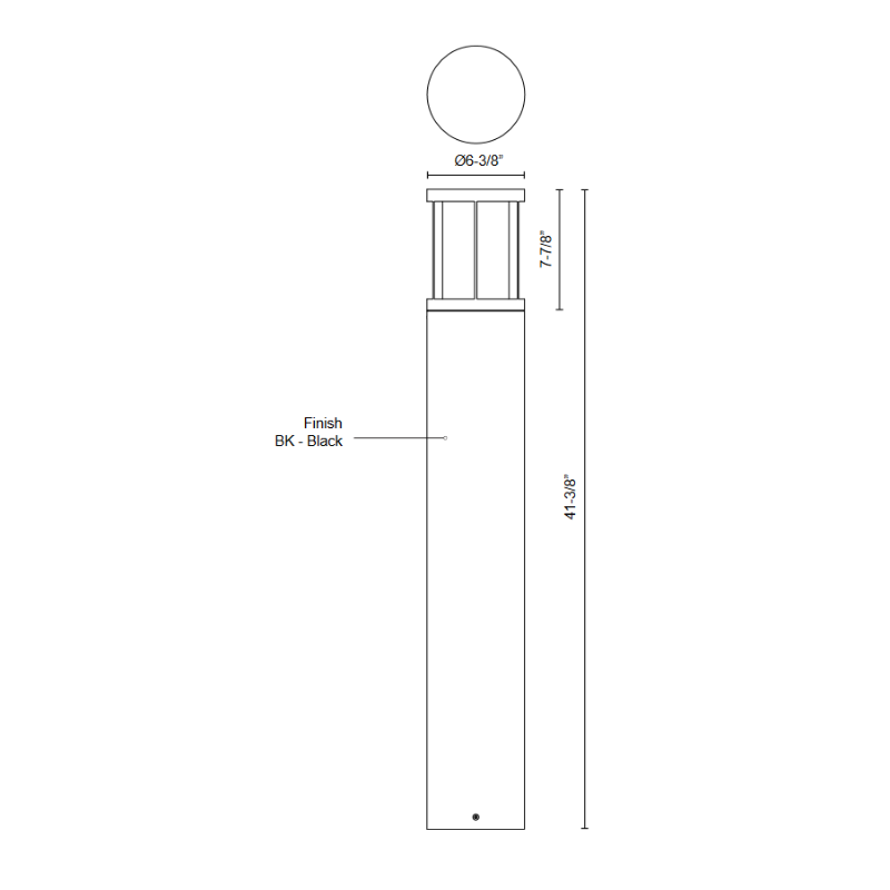 Kuzco EB49041 Alden 1-lt 41" Tall LED Bollard
