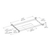 Eurofase 43668 New Construction Plate for Tango TGO3TL Trimless Series