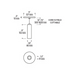 Element ENCY2R ENTRA 2" 8W Fixed LED Cylinder, Cord Mount