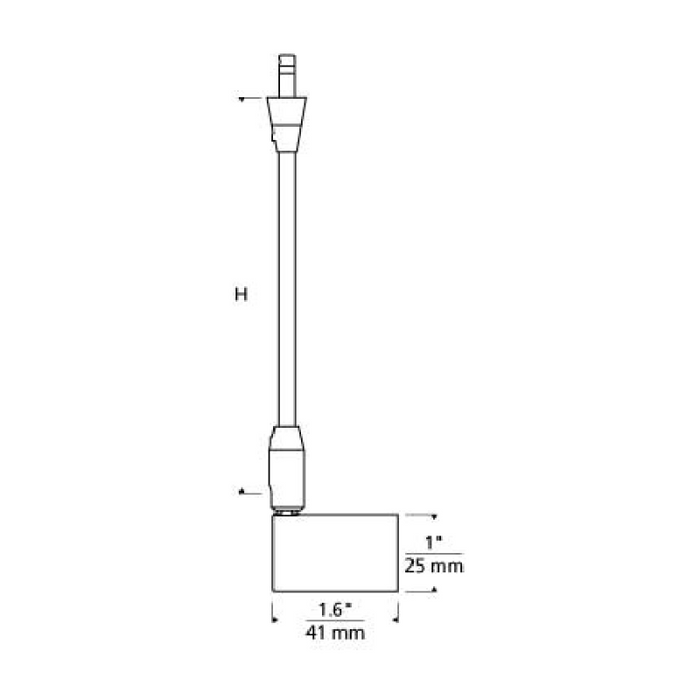 Tech Lighting 1" Bolt Head