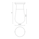 Alora Mood SF464001 Marcel 1-lt 5" Semi Flush Mount