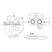 Eurofase TGO2T Tango 2 Light 30W LED Spot with Trim