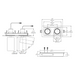 Eurofase TGO2T Tango 2 Light 30W LED Spot with Trim