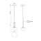 Kuzco PD29806 Tavira 1-lt 6" LED Pendant
