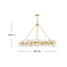 Fredrick Ramond FR41935 Audra 8-lt 48" LED Chandelier