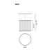 Vibia 1840 Array 1-lt 49" LED Pendant