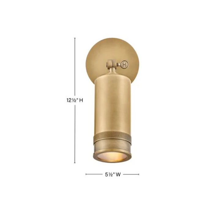 Hinkley 28810 Pratt 1-lt 13" Tall LED Outdoor Wall Mount Lantern