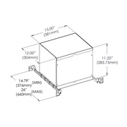 Eurofase 30530 AT/IC Box for Tango TGO1R Round Trim/Trimless Series