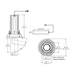 Eurofase TGO1RTL Tango 1 Light 15W Round LED Trimless Pulldown