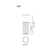 Vibia 1820 Array 1-lt 22" LED Pendant