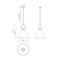 Alora Mood PD412518 Emerson 1-lt 18" Pendant