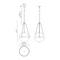 Alora Mood PD406418 Harmony 4-lt 18" Pendant