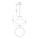 Alora Mood PD464012 Marcel 1-lt 10" Pendant